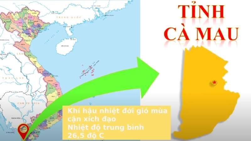 Đặc điểm khí hậu Cà Mau